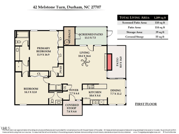 42 Melstone Turn, Durham, NC 27707