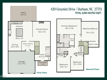 420 Greymist Dr, Durham, NC 27713