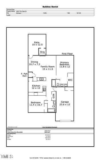4201 Pin Oak Dr, Durham, NC 27707