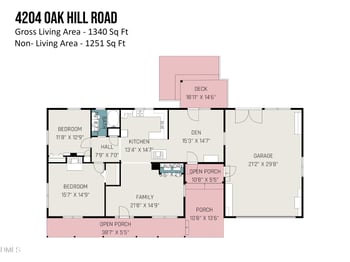 4204 Oak Hill Rd, Chapel Hill, NC 27514