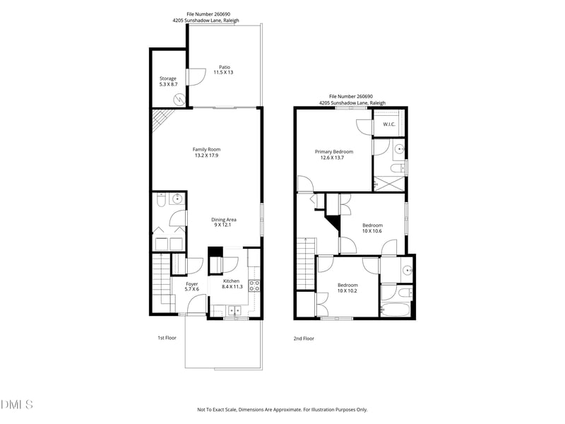 4205 Sunshadow Ln, Raleigh, NC 27613