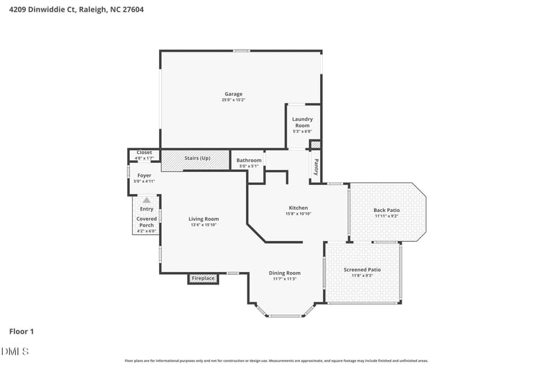 4209 Dinwiddie Ct, Raleigh, NC 27604