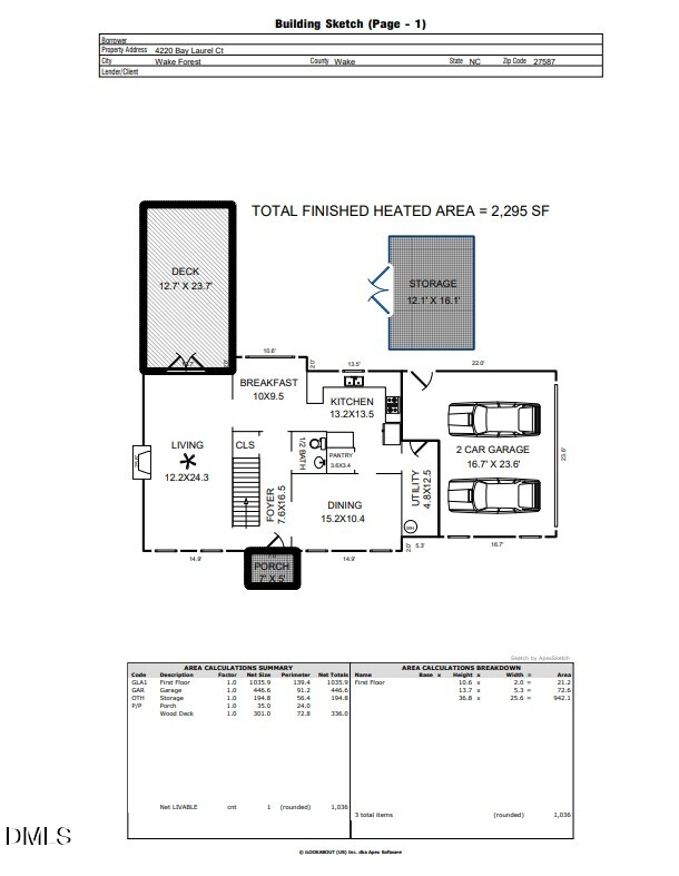 4220 Bay Laurel Ct, Wake Forest, NC 27587