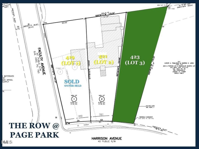 423 Harrison Ave Lot 3, Cary, NC 27511