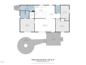 424 Forest Creek Dr, Pittsboro, NC 27312