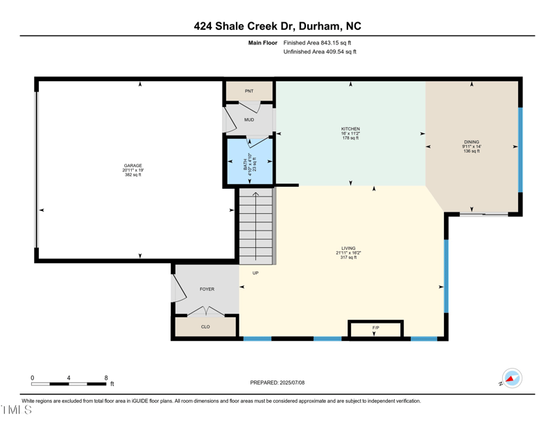 424 Shale Creek Dr, Durham, NC 27703