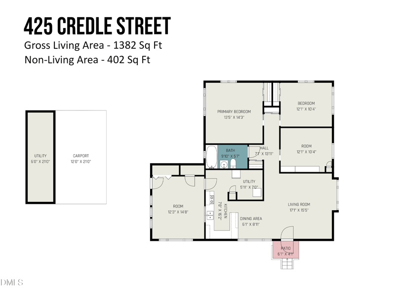 425 Credle St, Pittsboro, NC 27312