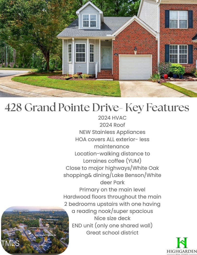428 Grand Pointe Dr, Garner, NC 27529