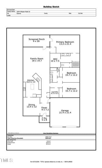 428 Maple Walk Dr, Garner, NC 27529