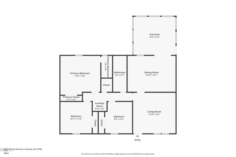 431 Princess Anne Dr, Durham, NC 27703