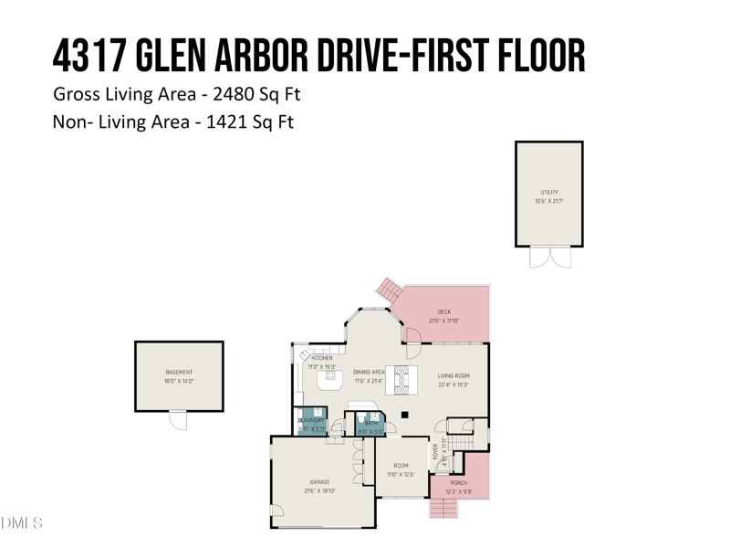 4317 Glen Arbor Dr, Apex, NC 27539