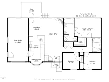 4317 Snow Goose Ct, Raleigh, NC 27616