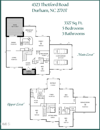 4323 Thetford Rd, Durham, NC 27707