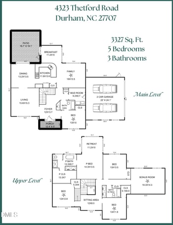 4323 Thetford Rd, Durham, NC 27707