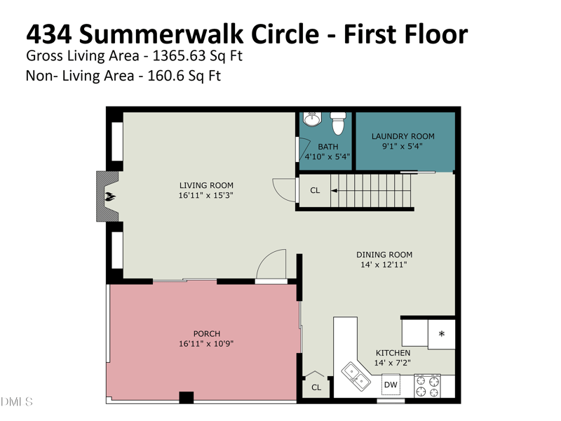 434 Summerwalk Cir, Chapel Hill, NC 27517