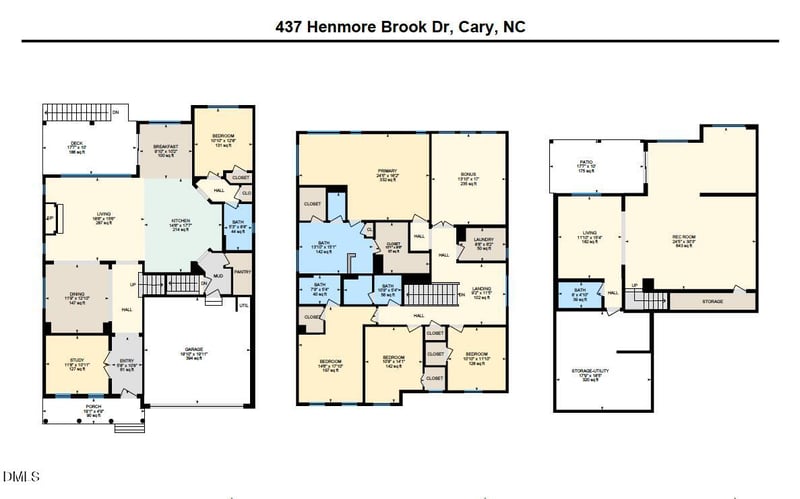 437 Henmore Brook Dr, Cary, NC 27519