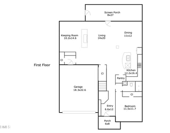 44 Rock Ledge Dr, Chapel Hill, NC 27516