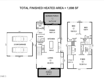 4405 Cottendale Dr, Durham, NC 27703