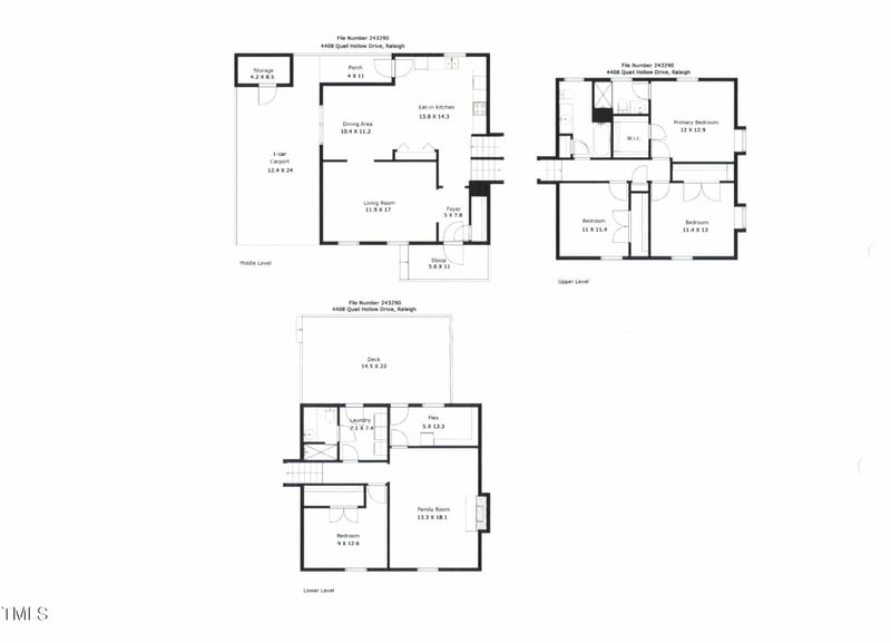 4408 Quail Hollow Dr, Raleigh, NC 27609