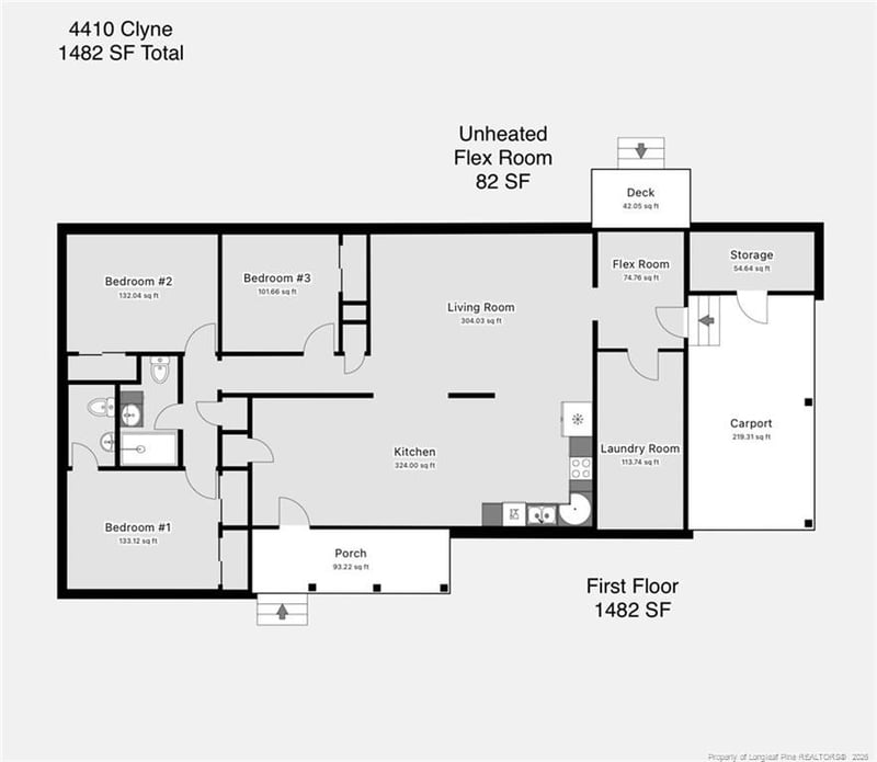 4410 Clyne St, Fayetteville, NC 28311