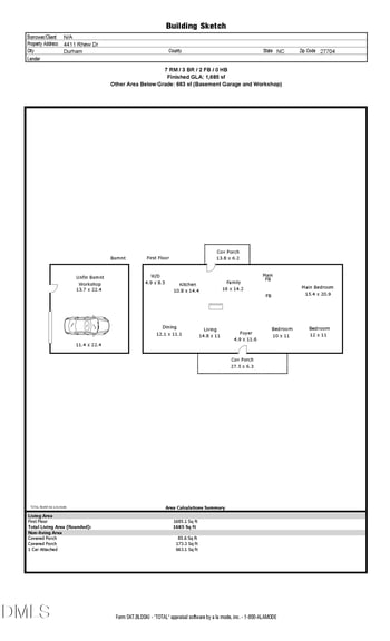 4411 Rhew Dr, Durham, NC 27704