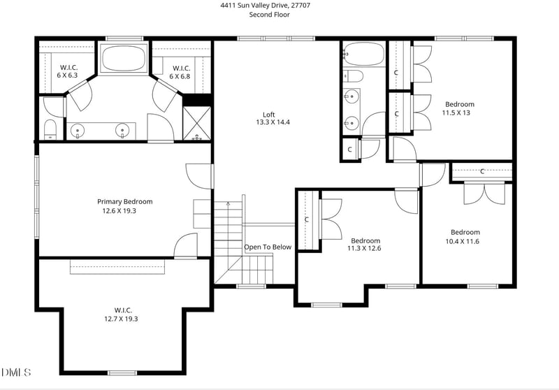 4411 Sun Valley Dr, Durham, NC 27707