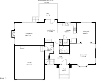 4411 Sun Valley Dr, Durham, NC 27707