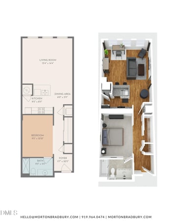 444 Blount St #209, Raleigh, NC 27601