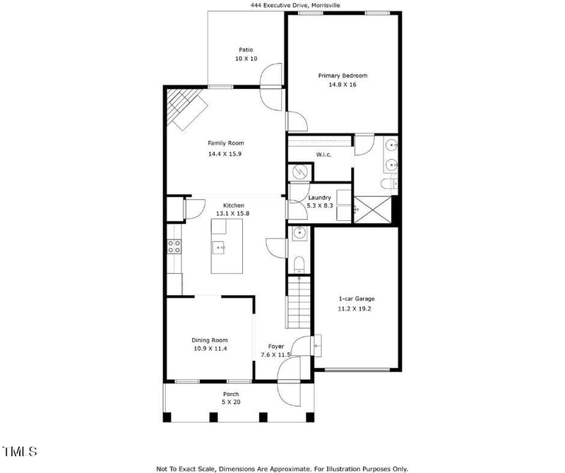 444 Excalibur Dr, Morrisville, NC 27560