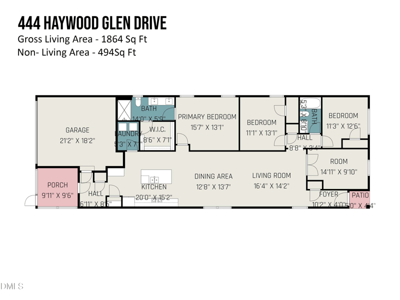 444 Haywood Glen Dr, Knightdale, NC 27545