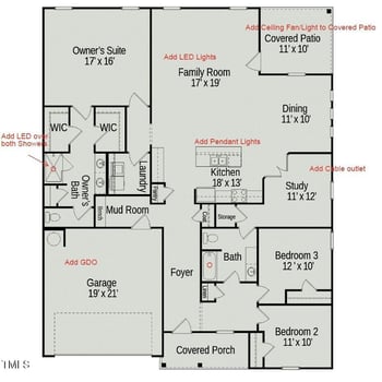 445 Olivia Crossing Ct, Four Oaks, NC 27524