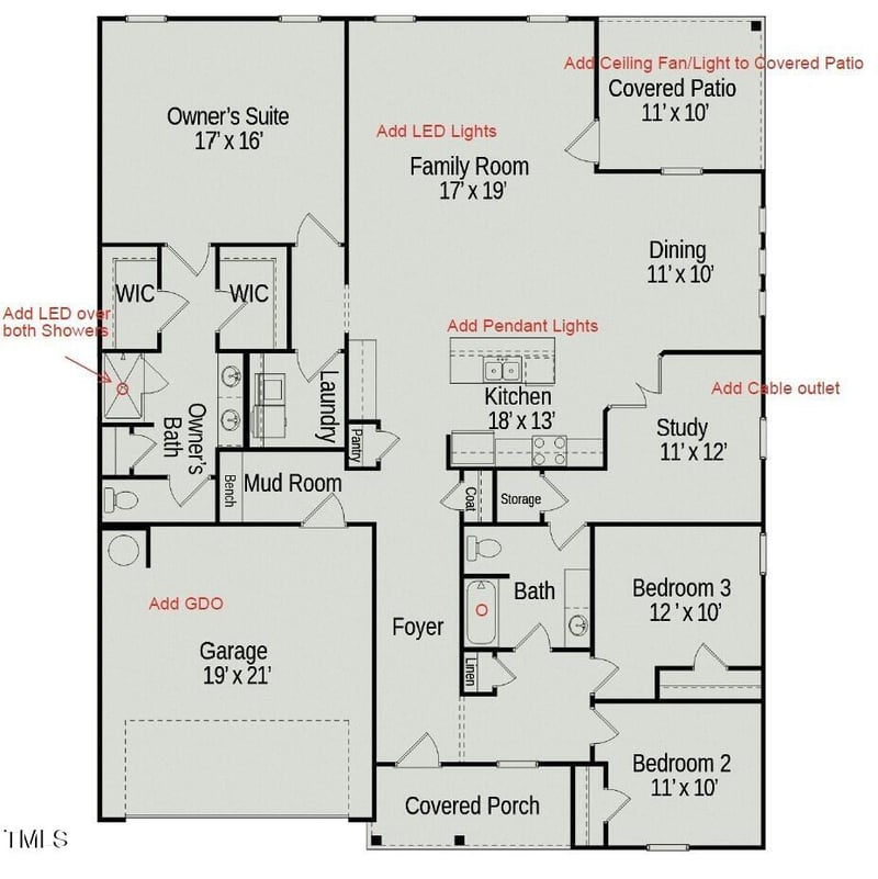 445 Olivia Crossing Ct, Four Oaks, NC 27524
