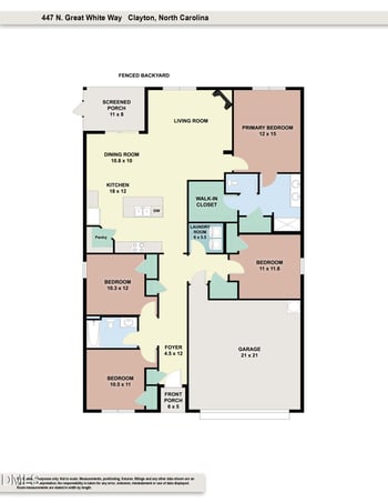 447 Great White Way, Clayton, NC 27527