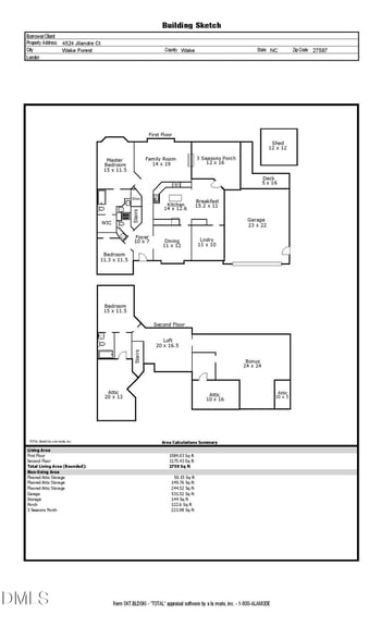 4524 Jilandre Ct, Wake Forest, NC 27587