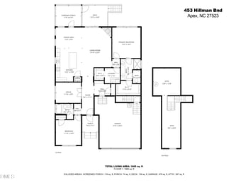 453 Hillman Bend, Apex, NC 27523
