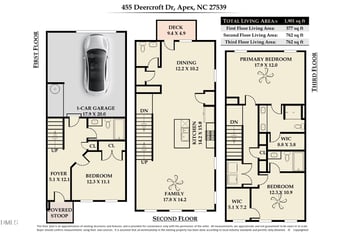 455 Deercroft Dr, Apex, NC 27539