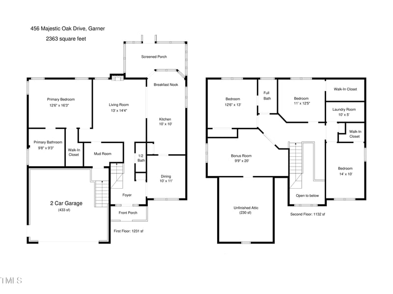 456 Majestic Oak Dr, Garner, NC 27529