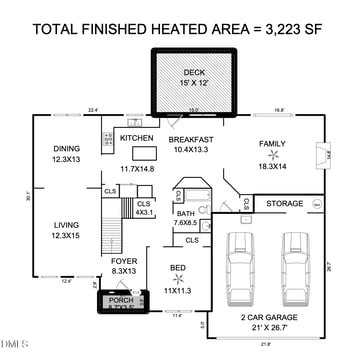 4609 Moores Creek Rd, Durham, NC 27705