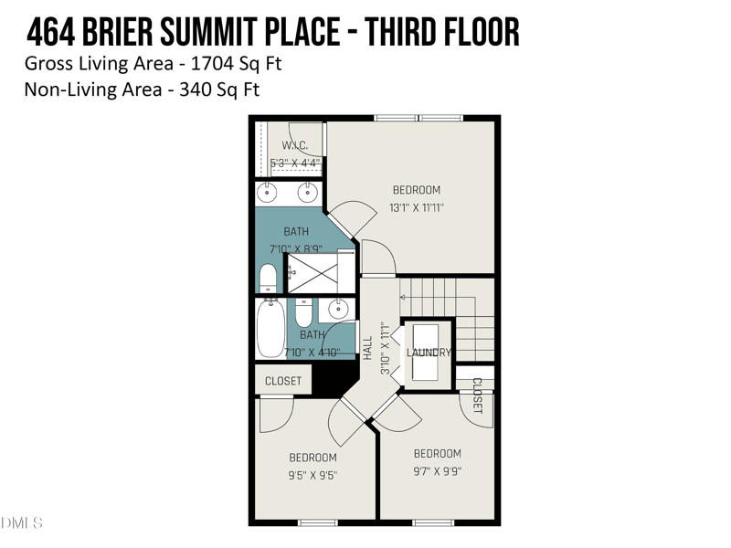 464 Brier Summit Pl, Durham, NC 27703