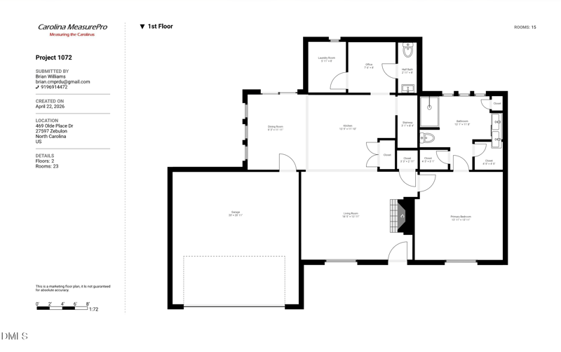 469 Olde Place Dr, Zebulon, NC 27597