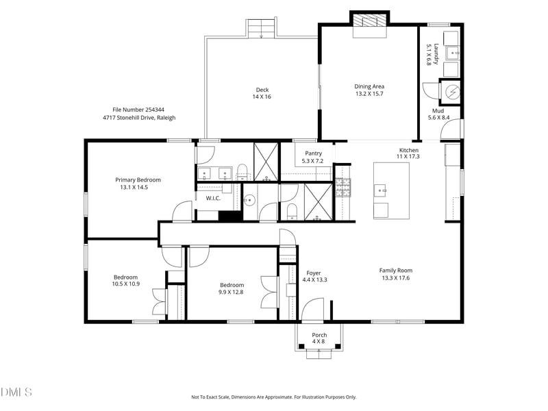 4717 Stonehill Dr, Raleigh, NC 27609