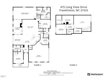 475 Long View Dr, Franklinton, NC 27525