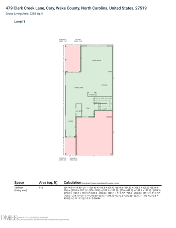 479 Clark Creek Ln, Cary, NC 27519
