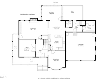 4808 Winterwood Dr, Raleigh, NC 27613