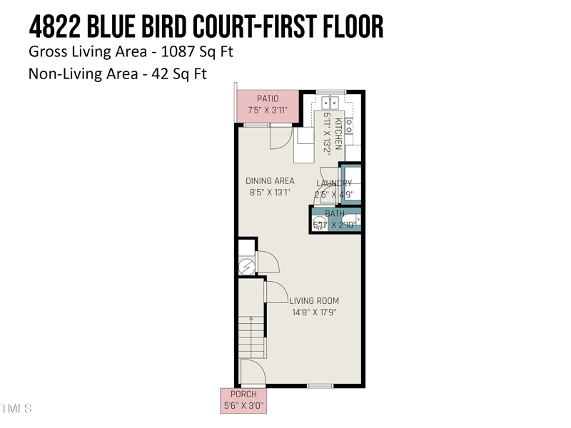 4822 Blue Bird Ct #B, Raleigh, NC 27606