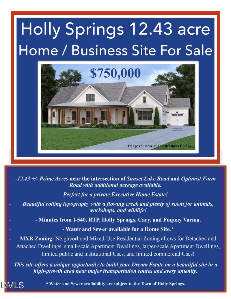 4830 Optimist Farm Rd, Holly Springs, NC 27540