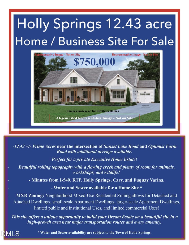 4830 Optimist Farm Rd, Holly Springs, NC 27540