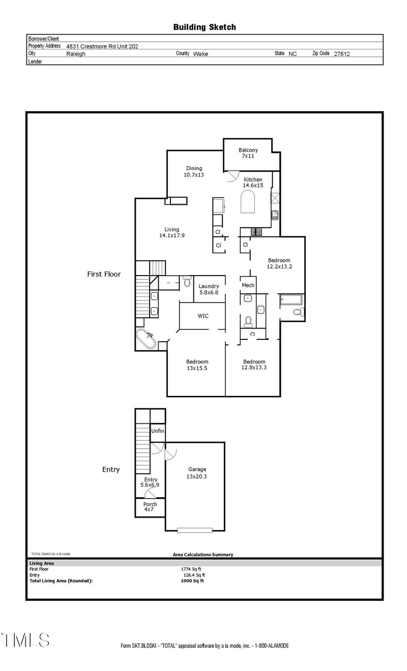 4831 Crestmore Rd #202, Raleigh, NC 27612