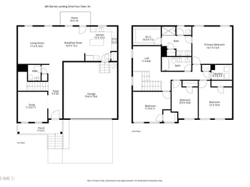 485 Barnes Landing Dr, Four Oaks, NC 27524