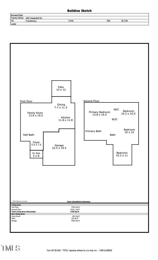 485 Hawksbill Dr, Franklinton, NC 27525